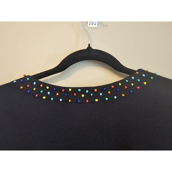 Breckenridge Grandma Core, embellished parrot, XL, Beaded shirt - Picture 6 of 8